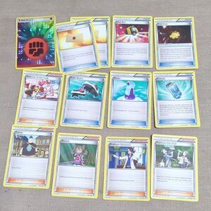 Pokemon Trainer cards set of 13